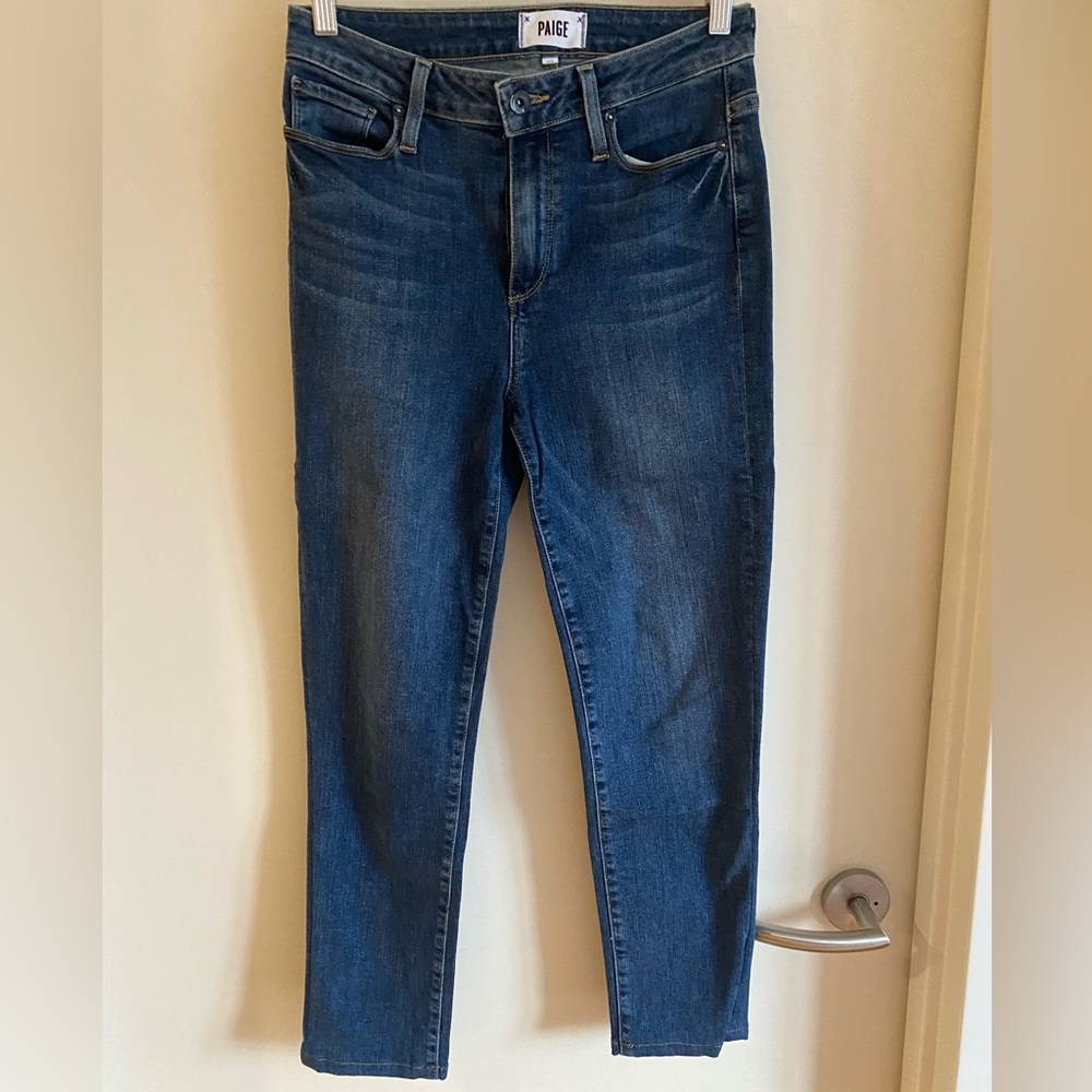 PAIGE JACQUELINE STRAIGHT JEANS